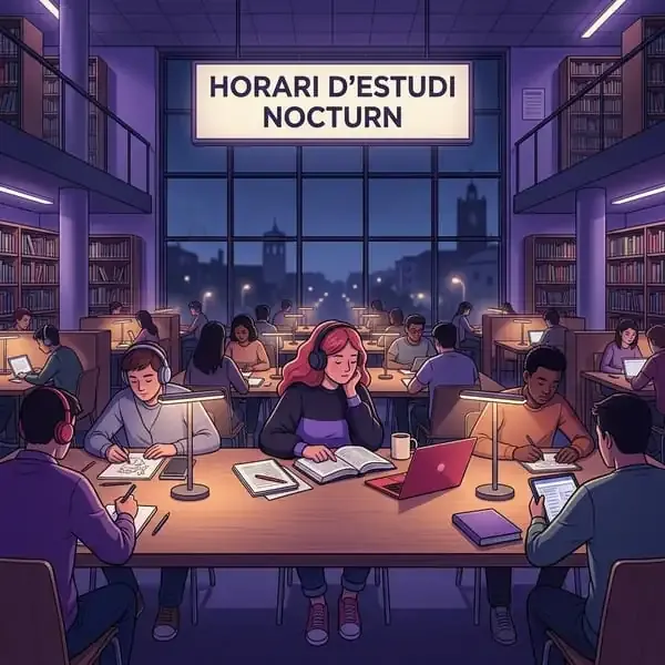 Inicio Horario de Estudio Nocturno