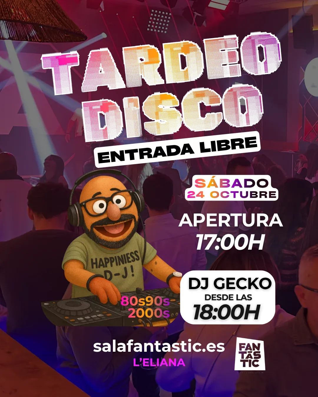 Tardeo Disco – DJ GECKO 80-90-2000s